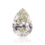 4,13 Karat Hellgelb-Grüner Tropfendiamant VS1 GIA