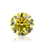 0,71 Karat Fancy Intense Yellow runder Brillant VS2 GIA