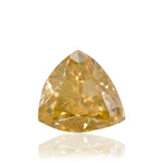 Diamante Triangolare Fancy Deep Brownish Yellow da 1.10 Carati SI1 GIA
