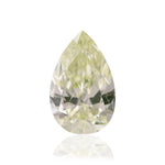 Diamante a Pera GIA SI2 Fancy Light Green Yellow da 0,51 carati