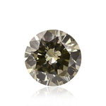 Diamante camaleonte rotondo a taglio brillante da 0,53 carati I1 GIA
