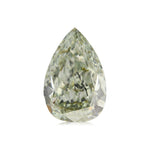 1,35 Karat Fancy Yellowish Green Tropfenschliff Diamant SI2 GIA