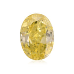 1,03 Karat Fancy Vivid Yellow Ovaldiamant SI1 GIA
