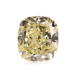 1.51 Carat Fancy Light Yellow Cushion Diamond SI1 GIA