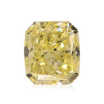 ألماسة Radiant بلون Fancy Yellow بوزن 1.13 قيراط SI1 GIA