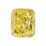 Diamante Radiant Giallo Intenso Fancy SI1 GIA da 2,03 carati