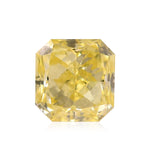 Diamante Radiant Giallo Intenso Fancy (VS) da 0,43 carati