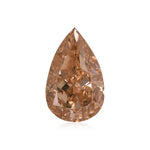 Diamante a Pera Fancy Brownish Orange da 3,05 carati (I1) GIA