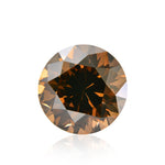 2.01 Karat Fancy Dark Brown runder Diamant SI1 GIA