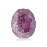0.54 Carat Fancy Deep Brownish Purple Pink Oval Diamond (I2) GIA
