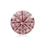 0.52 Carat Fancy Intense Orangy Pink Round Diamond VVS2 ARGYLE