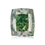 Diamante Cuscino GIA SI2 Fancy Vivid Giallastro-Verde 0.71 Carati