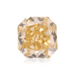 Diamante Radiant Marrone Giallastro Intenso Fantasia 0,83 Carati SI1 GIA