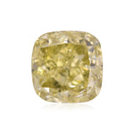 1,01 Karat Fancy Deep Green Yellow Cushion Diamant I1 GIA