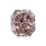 ألماسة Radiant بلون Fancy Brownish Pink بوزن 0.87 قيراط (I1) GIA