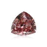 ألماسة مثلثة Fancy Intense Pink بوزن 0.34 قيراط، I1، GIA