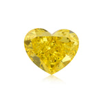 Diamante a CUORE GIA 2.05 carati Fancy Vivid Yellow SI2