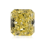 0.53 Carat Fancy Intense Yellow Radiant Diamond SI2 GIA