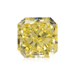 Diamante GIA Fancy Yellow taglio Radiant, 0,92 carati, SI1