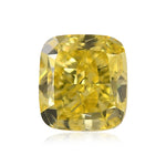 0,51 Karat Fancy Intense Yellow Cushion Diamant SI1 GIA