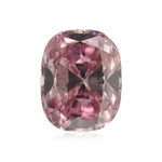 0.28 Carat Fancy Intense Pink Cushion Diamond SI2 GIA