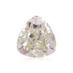 0.51 Carat Light Green Yellow Triangle Diamond SI1 GIA