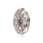 0.50 Carat Light Pink Oval Diamond SI2 GIA