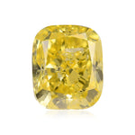 ألماسة كوشن صفراء فاخرة زاهية 1.81 قيراط (I1) GIA