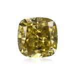 Diamante a cuscino 0,73 carati Fancy Deep Grayish Greenish Yellow SI2 GIA