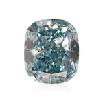 Diamante Cuscinetto Fancy Intense Blu-Verde SI1 GIA da 0,19 carati