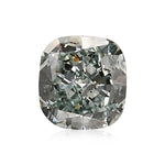 0,30 Karat Fancy Intense Bluish Green Cushion Diamant SI1 GIA