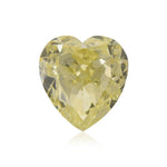 ألماسة 1.04 قيراط Fancy Light Yellow HEART VVS2 GIA