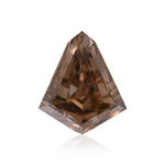 5.00 Karat ausgefallener dunkel-orangebrauner Drachen-Diamant SI1 GIA