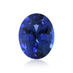 Zaffiro Ovale Blu di 5,06 Carati proveniente dallo SRI LANKA CD