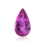 5.06 Carat Pink MADAGASCAR Pear Sapphire SSEF No Heat