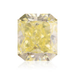 5.08 Carat Fancy Intense Yellow Radiant Diamond IF GIA