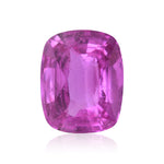 5.08 Carat Pink MADAGASCAR Cushion Sapphire SSEF No Heat