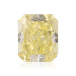 5.12 Carat Fancy Intense Yellow Radiant Diamond VVS1 GIA