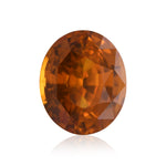 5.22 Karat Oranger SRI LANKA Ovaler Saphir CD