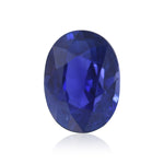 Zaffiro ovale blu dello SRI LANKA da 5,25 carati AGL