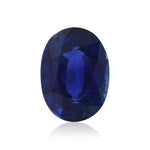 5.60 Karat Blauer MADAGASKAR Oval Saphir AGL