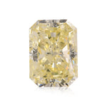 ألماسة Radiant بلون Fancy Light Yellow بوزن 3.07 قيراط (I1) GIA