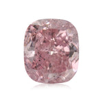 0.50 Carat Fancy Pink Cushion Diamond I1 GIA