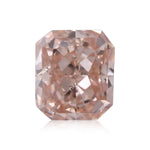 0.20 Karat Fancy Brown Pink Radiant Diamant SI2 GIA