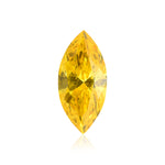 0.31 Carat Fancy Vivid Orangy Yellow Marquise Diamond (SI2) GIA