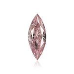 0.16 Karat Fancy Orangy Pink Marquise Diamant (I1) GIA