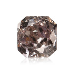 0,70 Karat Fancy Brown Pink Radiant Diamant I1 GIA