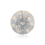 3.16 Carat Fancy White Round Brilliant Diamond GIA
