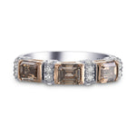 Fancy Brown Diamond Band Ring