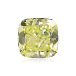 1,26 Karat Fancy Yellow Green Cushion Diamant VS2 GIA